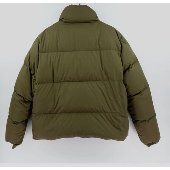 Banana Republic Down Puffer Jacket Mens Large Exploration Green Gorpcore - Picture 4 of 16